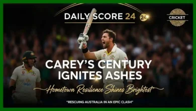 Alex Carey Adelaide Oval Century Ignites Ashes Fire | Dailyscore24 | Cricket