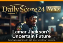 Lamar Jackson Ravens QB Faces Uncertainty After Back Injury | DailyScore24 | News
