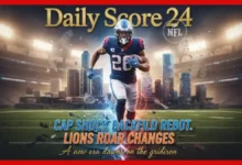 David Montgomery Lions salary cap pivot shock | Daily Score 24