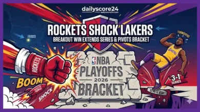 Rockets Shock Lakers to Shift NBA Playoffs Bracket