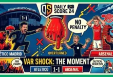 VAR Shock Denies Arsenal in Atlético Madrid Draw