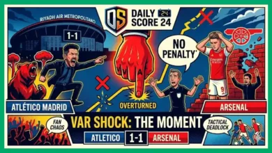 VAR Shock Denies Arsenal in Atlético Madrid Draw