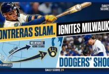 Contreras Slam Drives Epic Win in Latest Brewers vs Dodgers Box Score