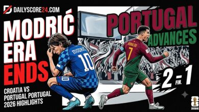 Croatia vs Portugal 2026 A Historic Legacy Ends After Dramatic Stunner