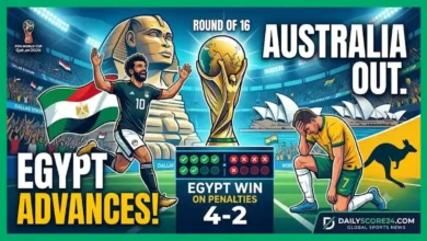 Egypt vs Australia Stunner How a Keeper Gambit Sparked Knockout Triumph