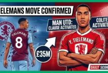 Fallout at Villa Park as Man United Triggers Stunner for Youri Tielemans Man Utd Move