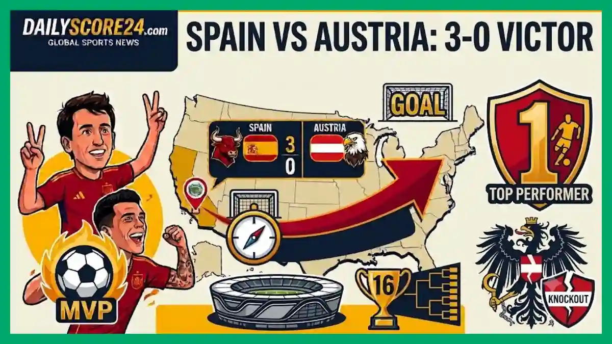 Spain vs Austria Masterclass How La Roja Dismantled the Austrian Low-Block