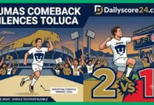 Toluca vs Pumas Comeback Masterclass Sebastián Córdova Stuns Infierno